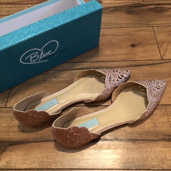 Betsey Johnson Shoes - BRAND NEW IN BOX! Betsy Johnson Blue Wedding Shoe